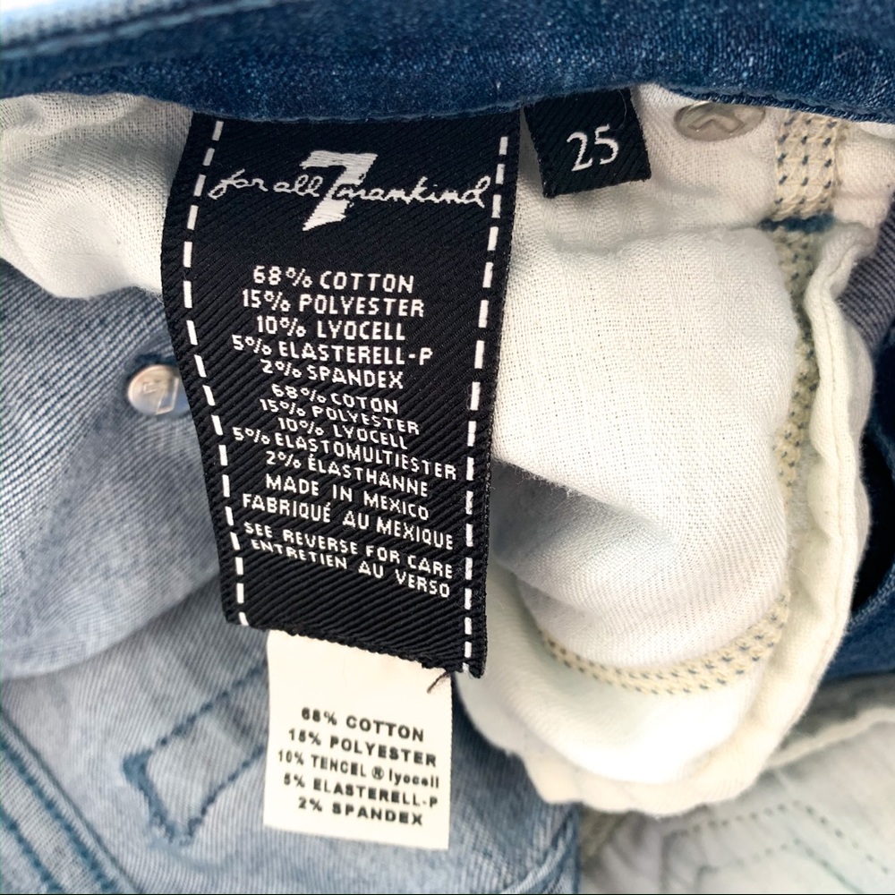 7 For All Mankind Gwenevere Skinny Jeans - Picture 4 of 6